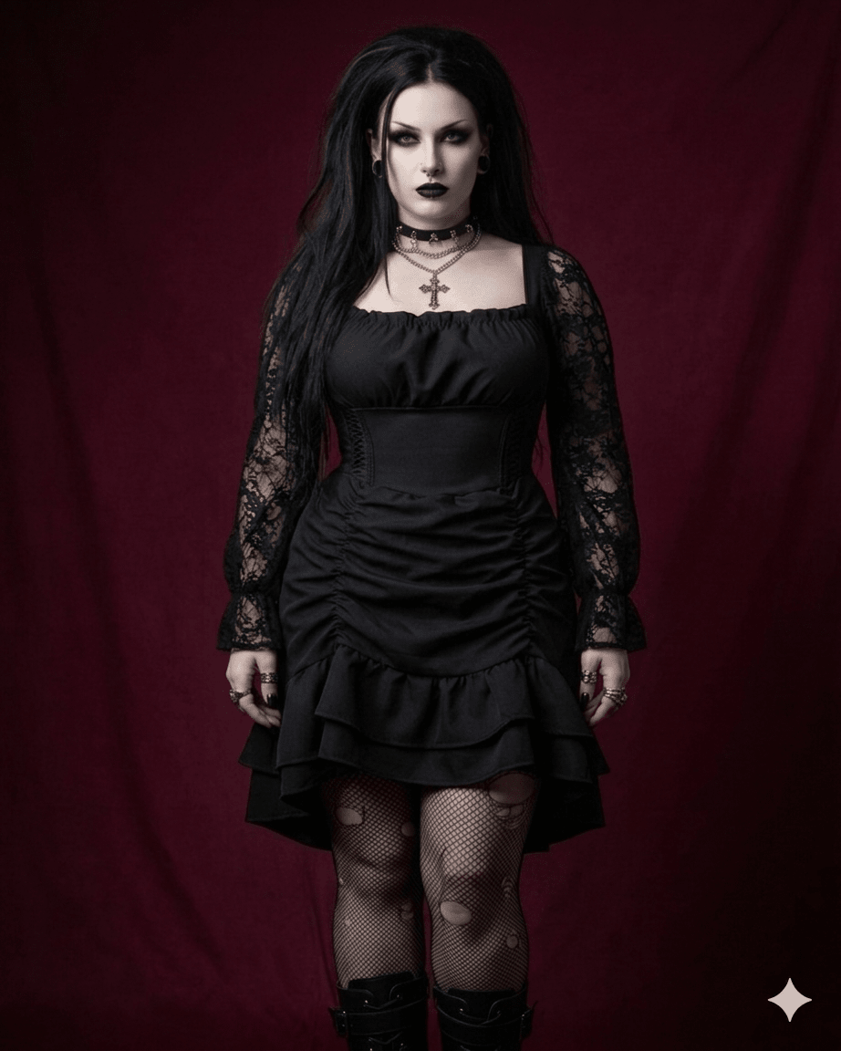 Dark Romance Dress - Theblackfeline