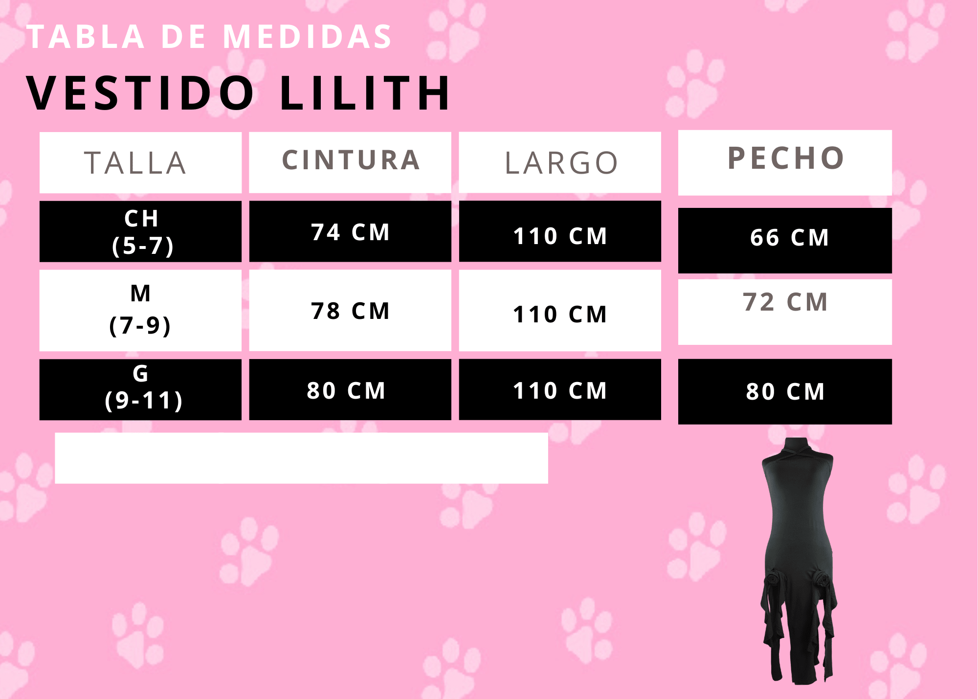 VESTIDO- LILITH - Theblackfeline