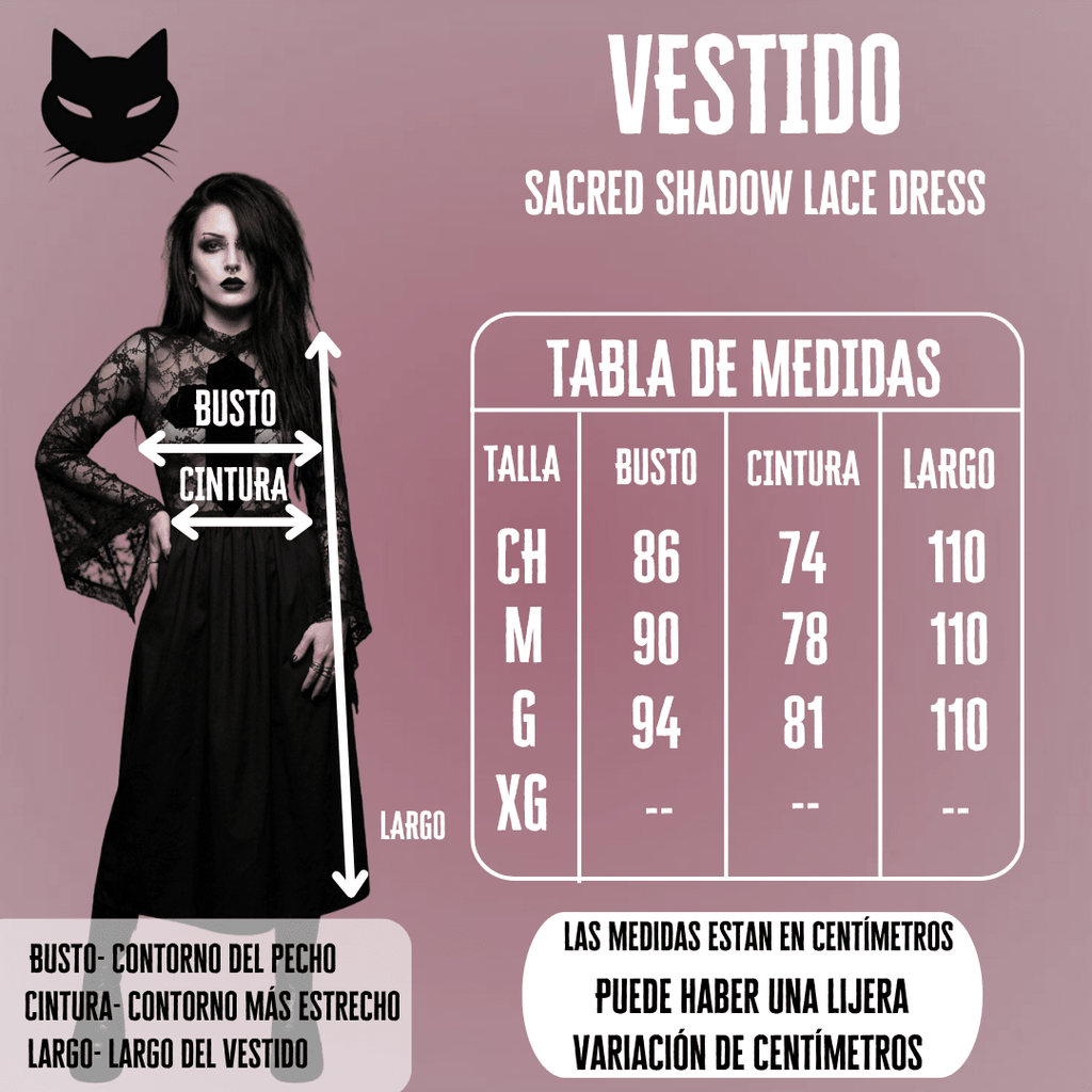 Sacred Shadow Lace Dress - Theblackfeline