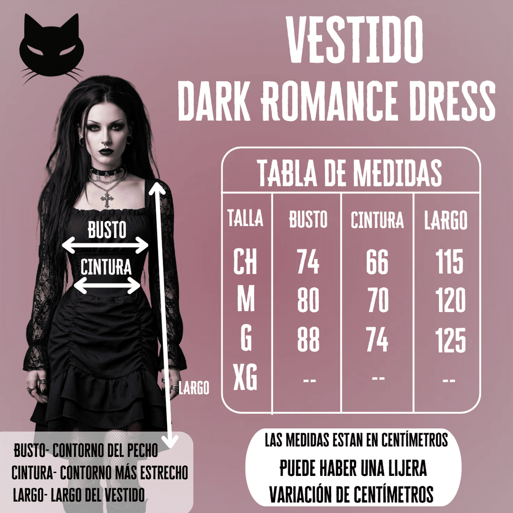 Dark Romance Dress - Theblackfeline