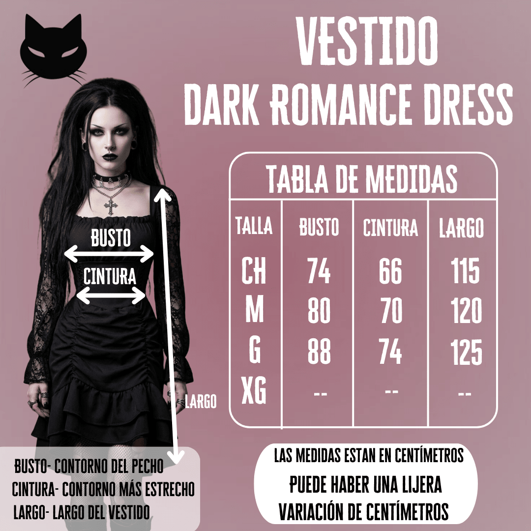 Dark Romance Dress - Theblackfeline