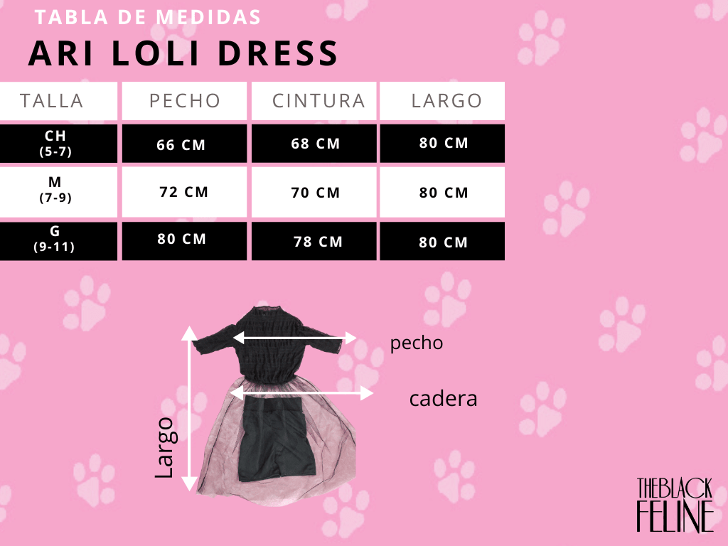 ARY-LOLI DRESS - Theblackfeline
