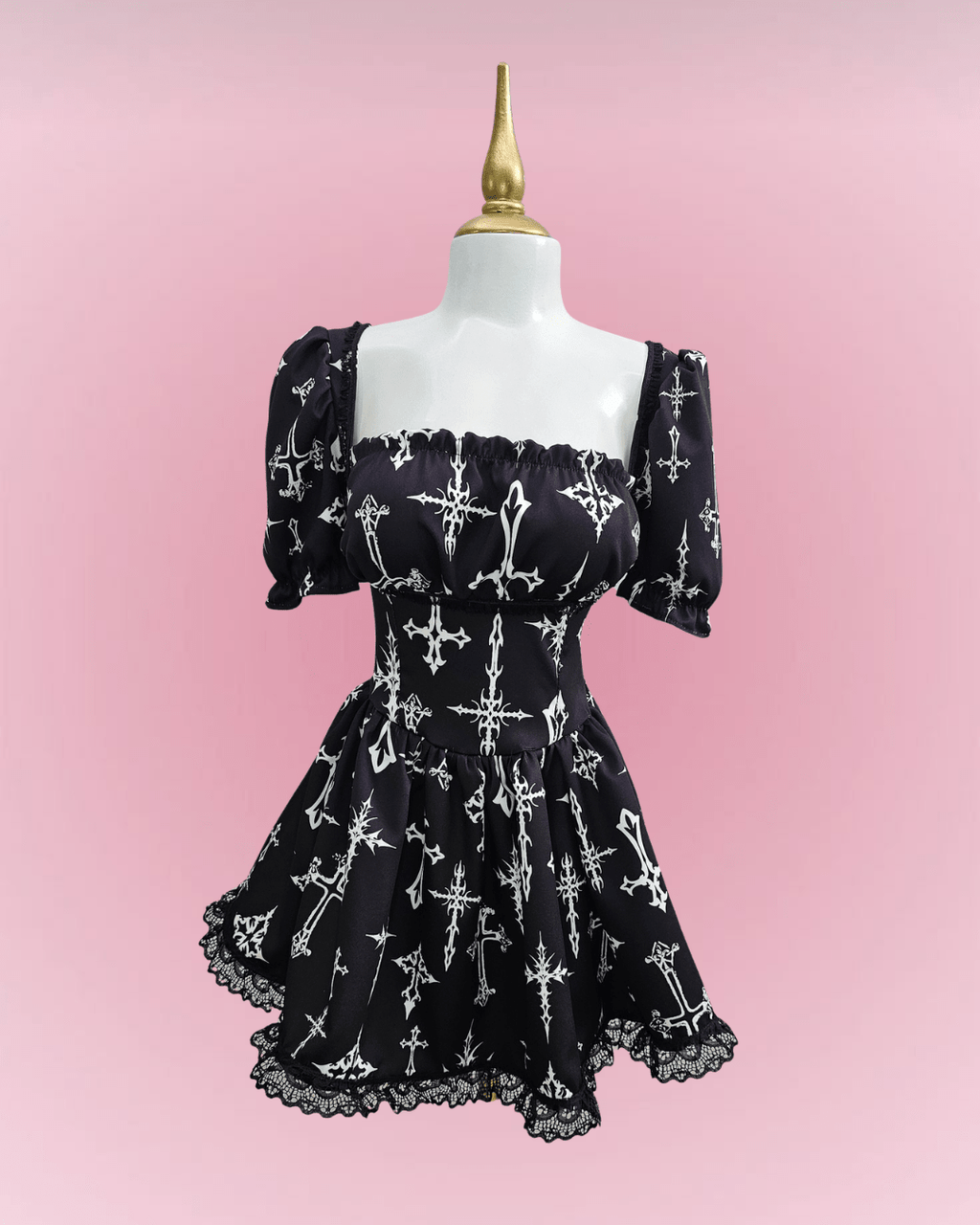 Holy Rebel Dress - Theblackfeline