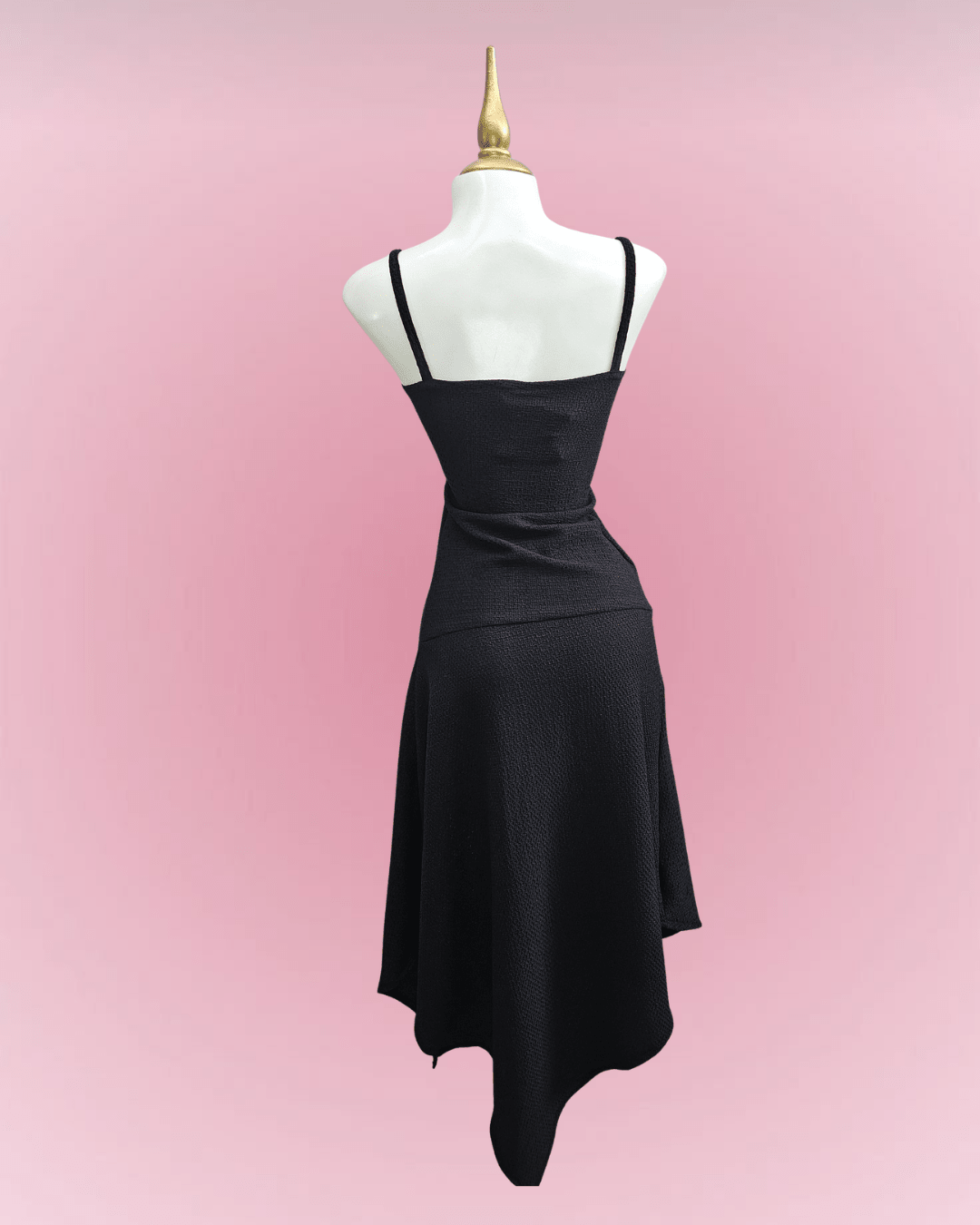 Shadow Slit Dress - Theblackfeline
