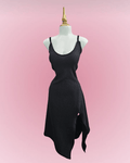 Shadow Slit Dress - Theblackfeline