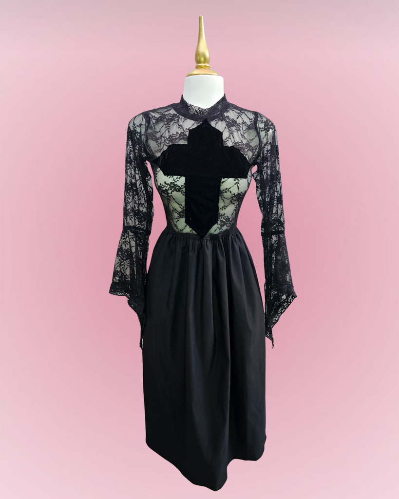 Sacred Shadow Lace Dress