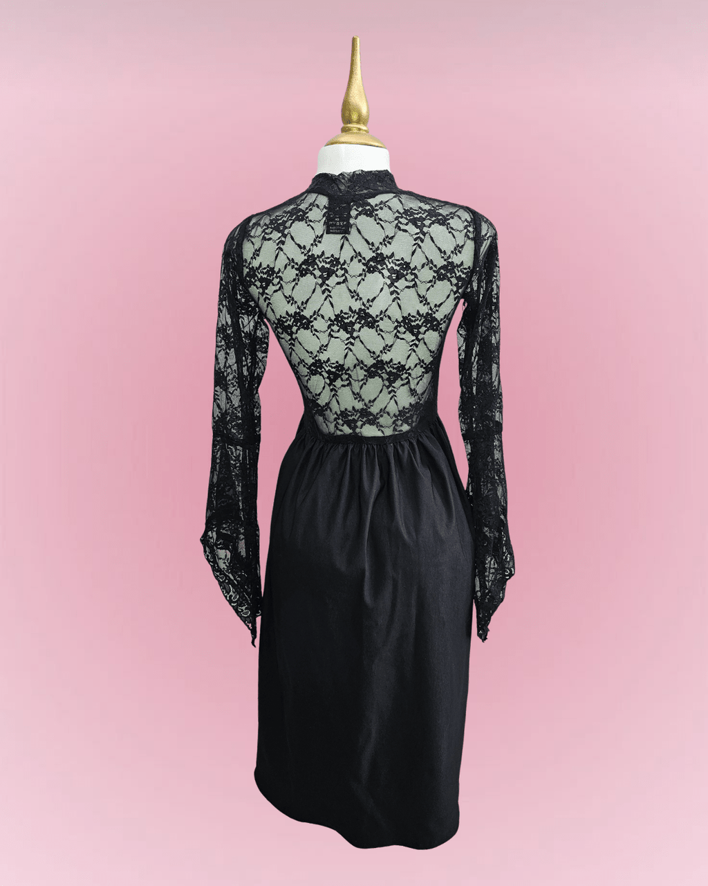 Sacred Shadow Lace Dress - Theblackfeline