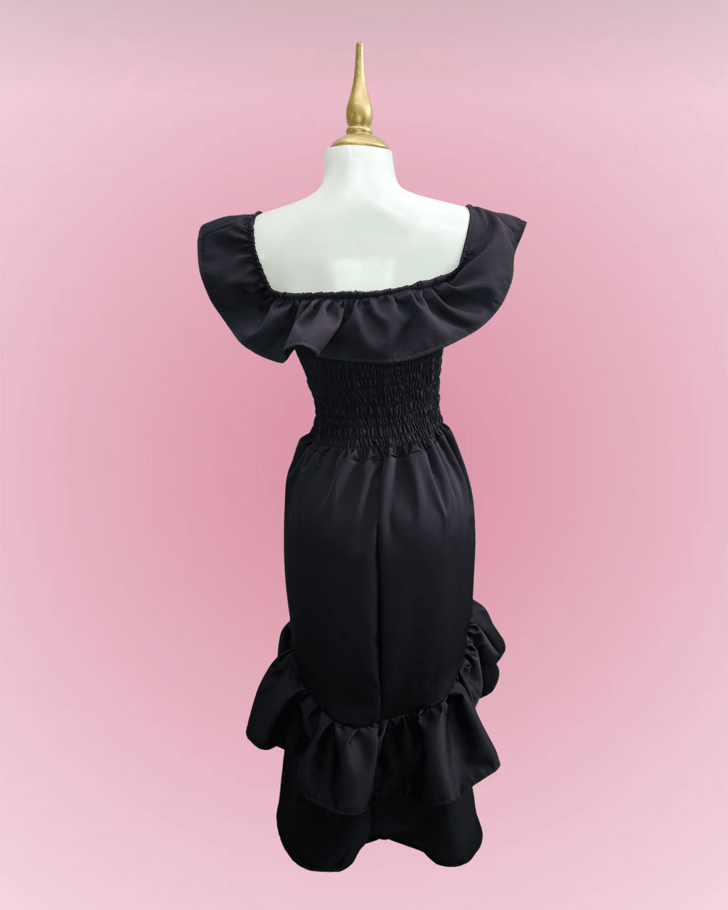 Soft Noir Dress - Theblackfeline