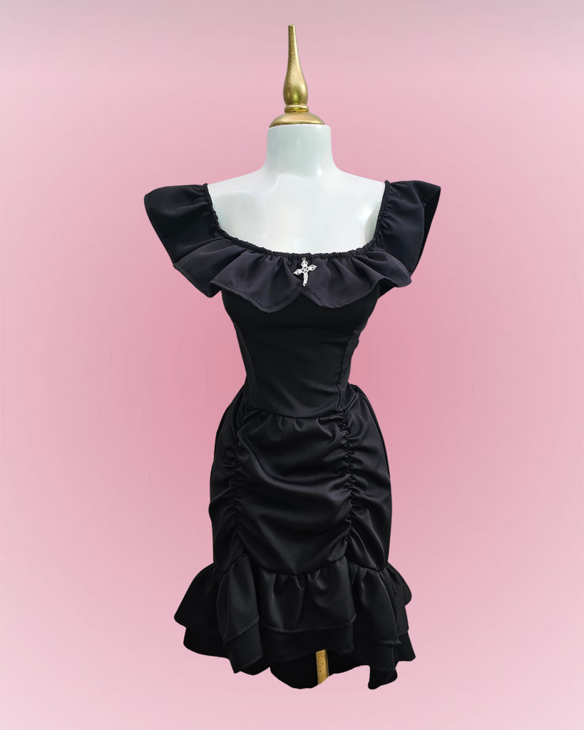 Soft Noir Dress