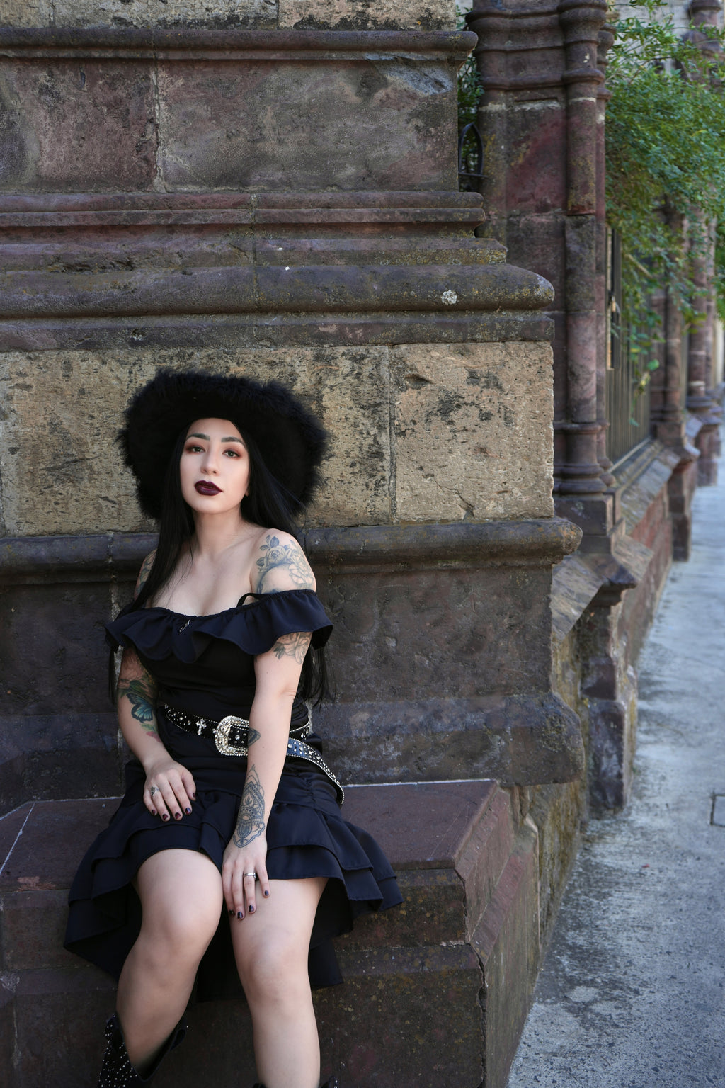 Soft Noir Dress - Theblackfeline