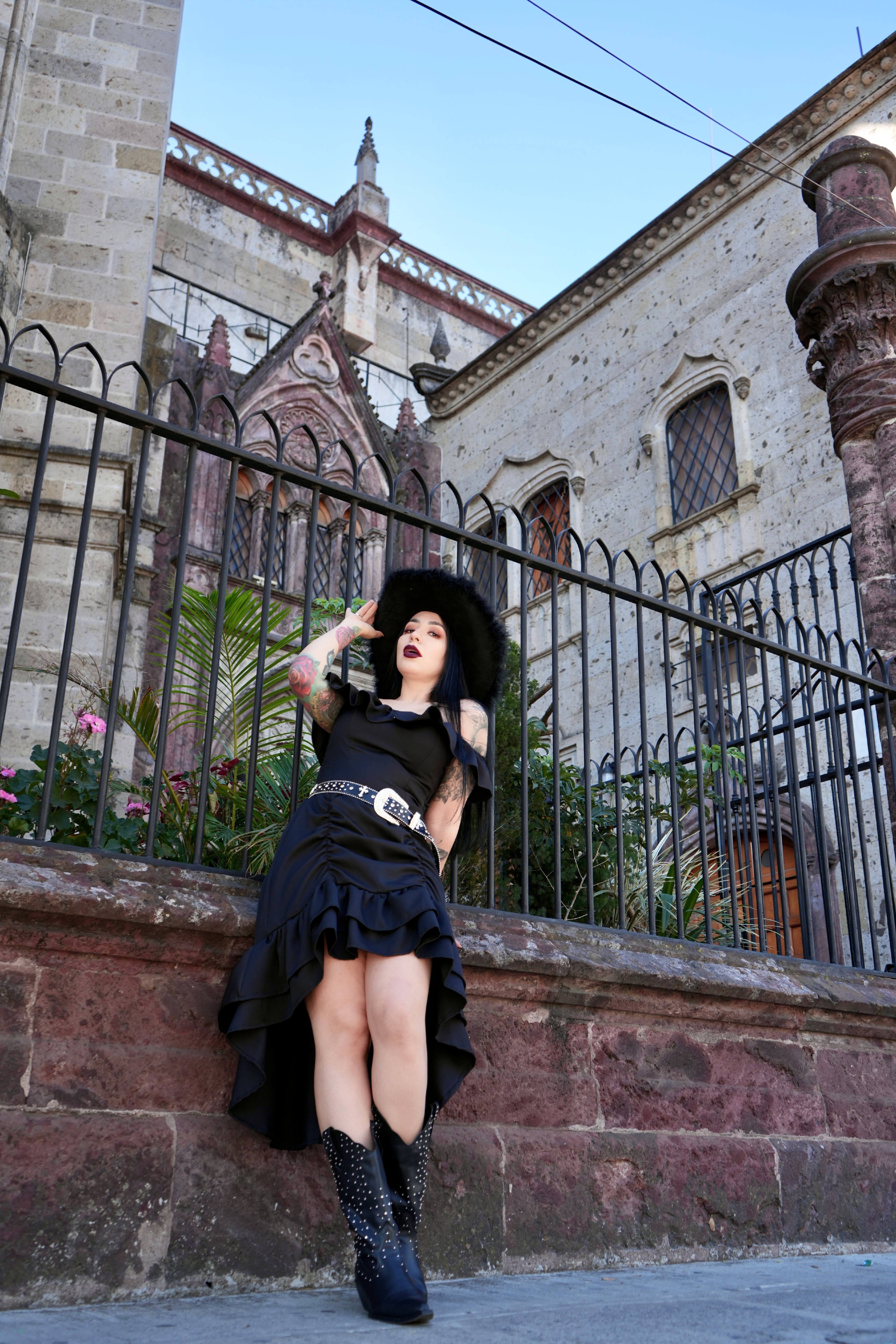 Soft Noir Dress - Theblackfeline
