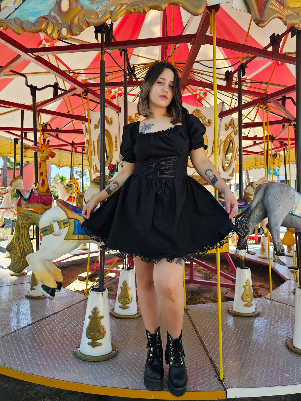 VESTIDO LOLI - Theblackfeline