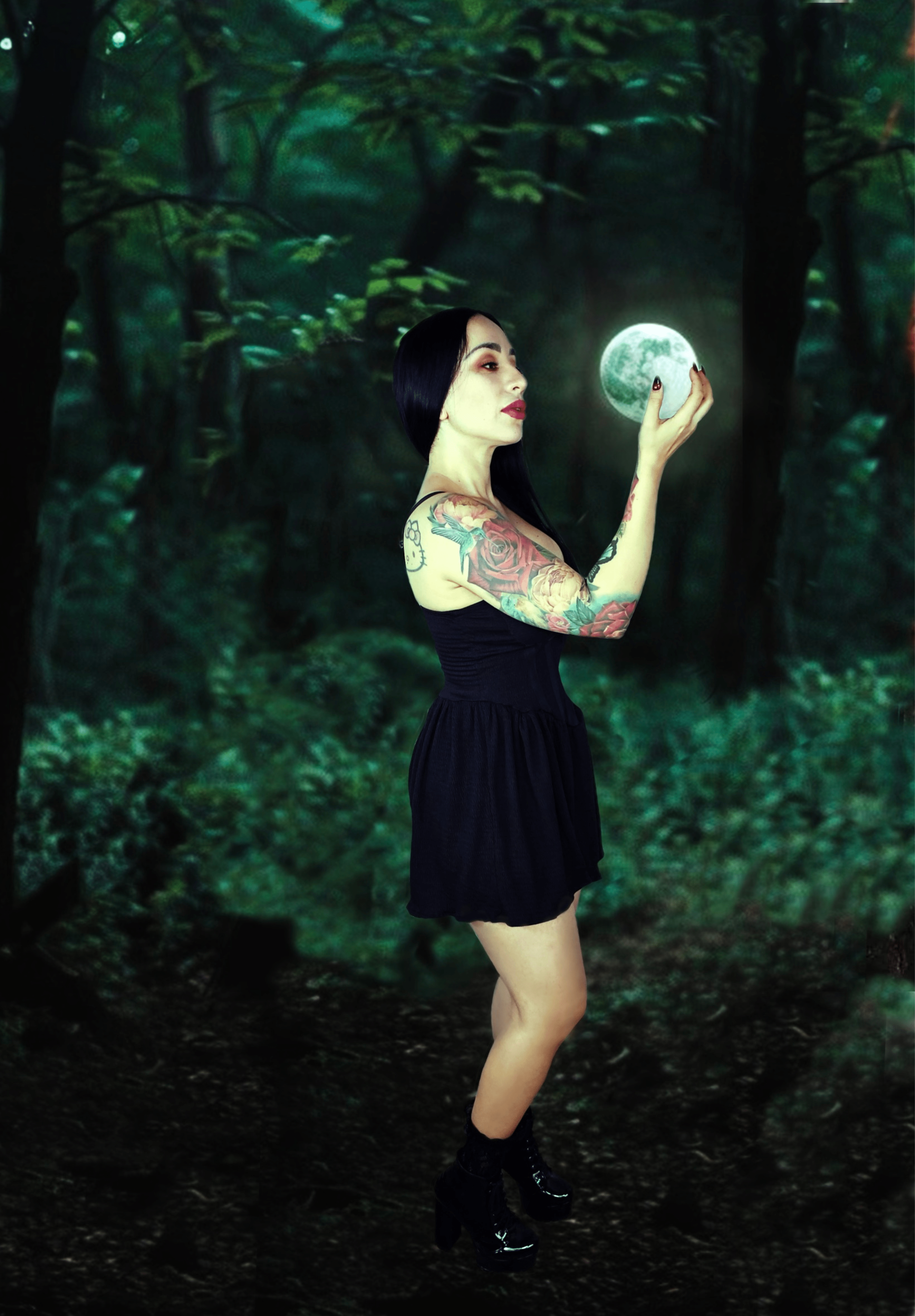 Vestido Dahila - Theblackfeline