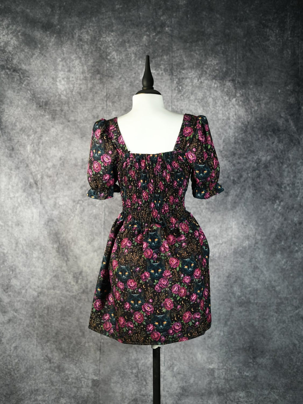 Midnight Rose Corset Dress - Theblackfeline
