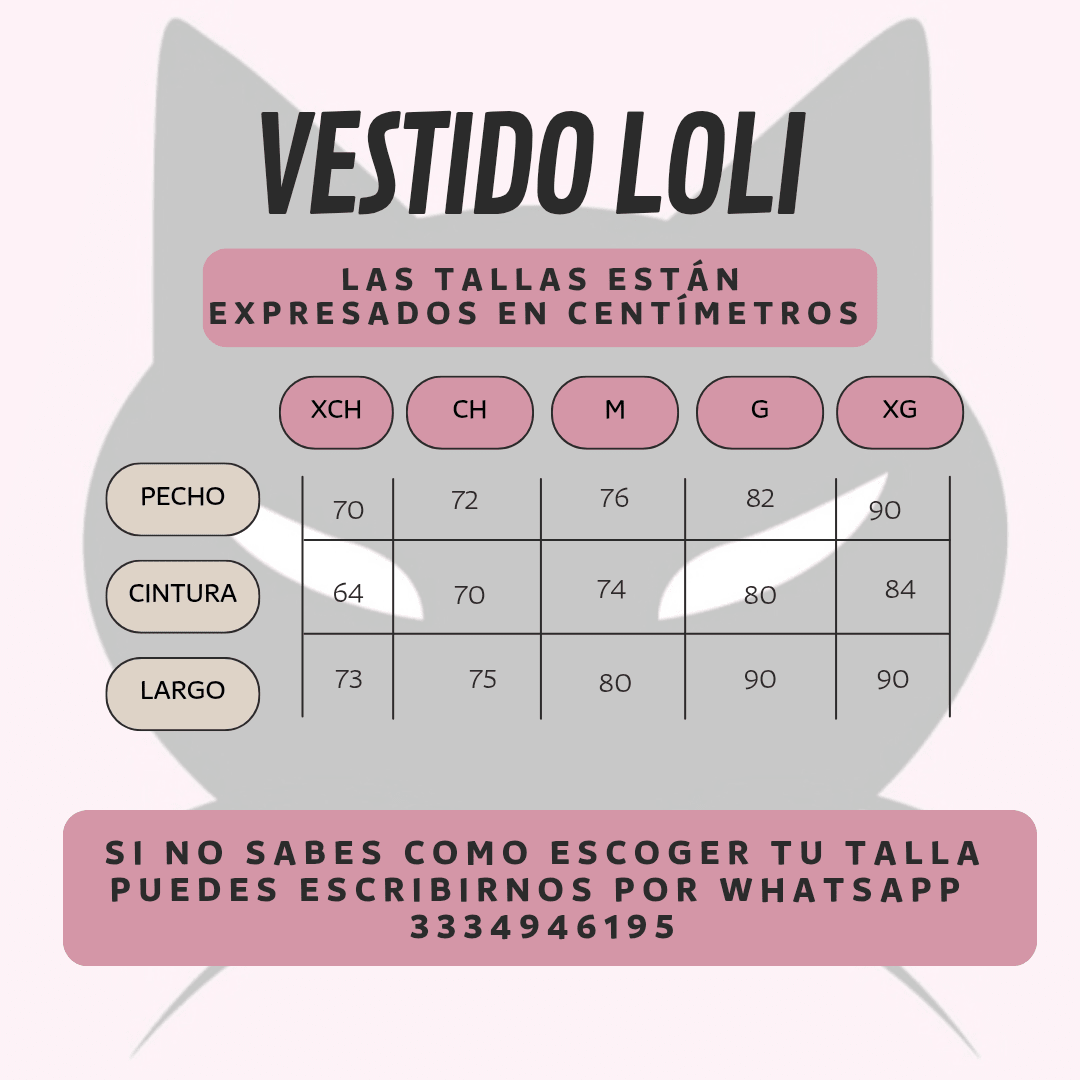 VESTIDO LOLI - Theblackfeline