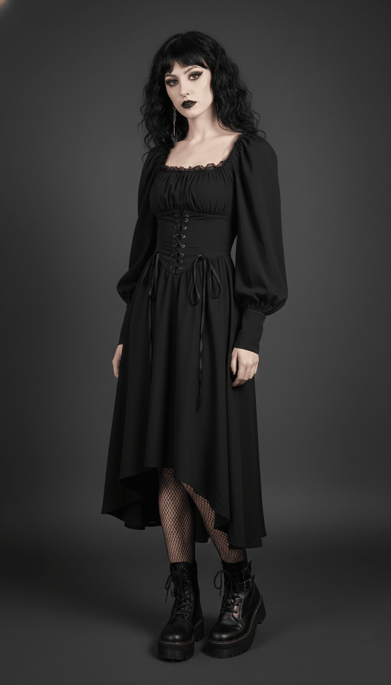 Vestido Circe - Theblackfeline