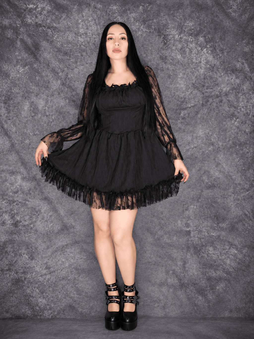 Dark Metamorphosis Dress - Theblackfeline