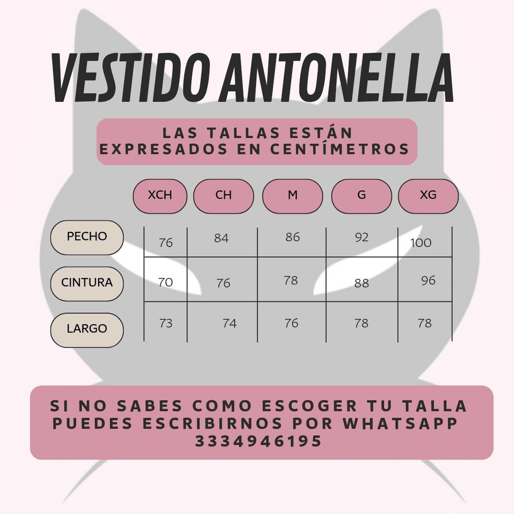 Vestido Antonella - Theblackfeline