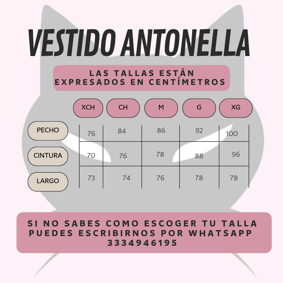 Vestido Antonella - Theblackfeline