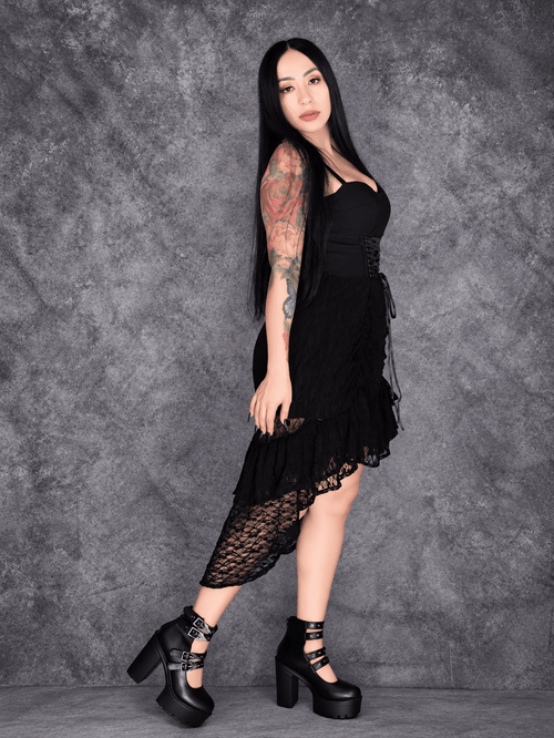 Dark Siren Dress - Theblackfeline