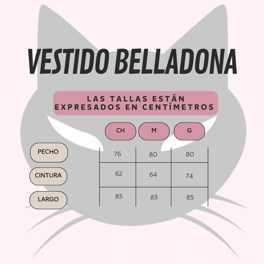 Vestido Belladona - Theblackfeline