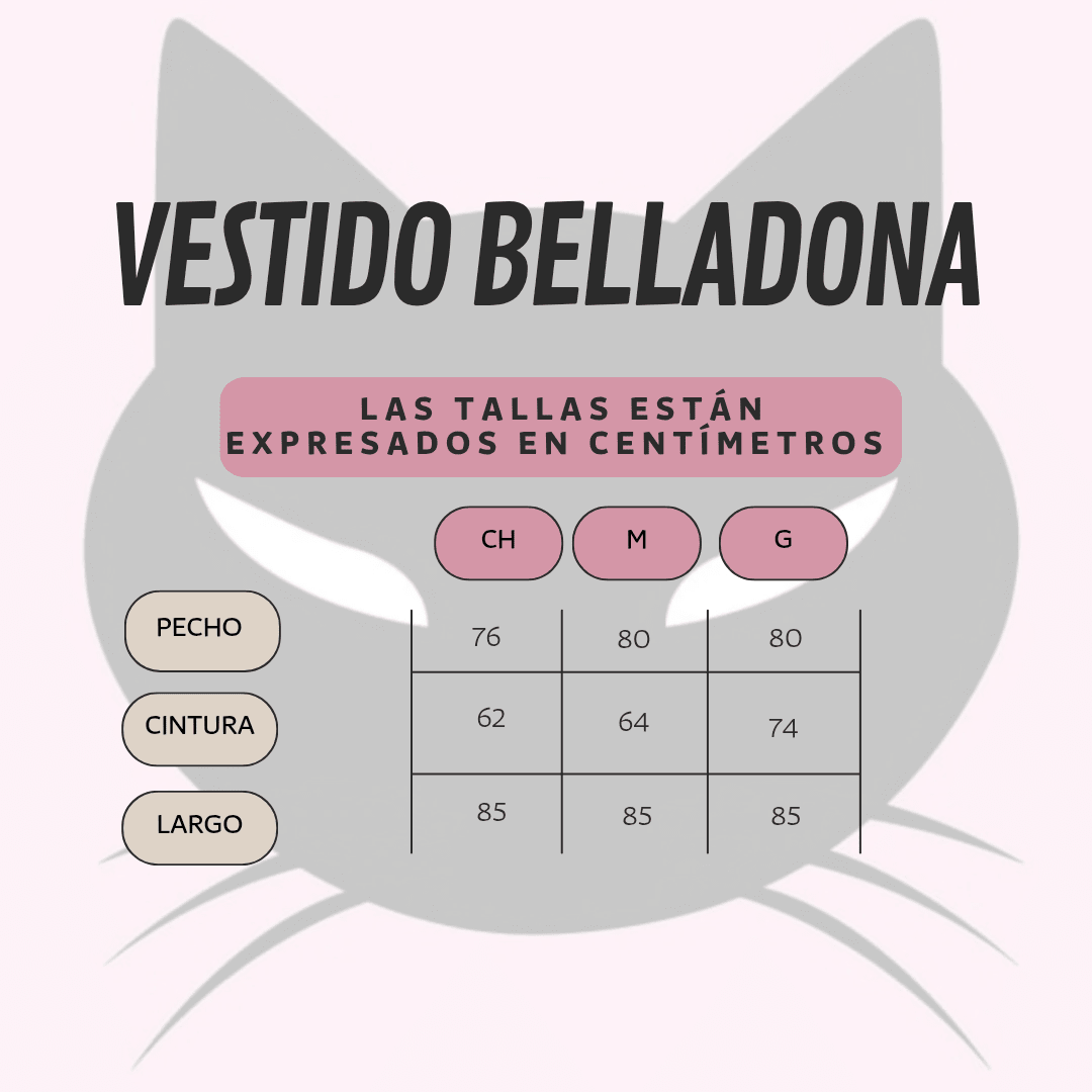 Vestido Belladona - Theblackfeline