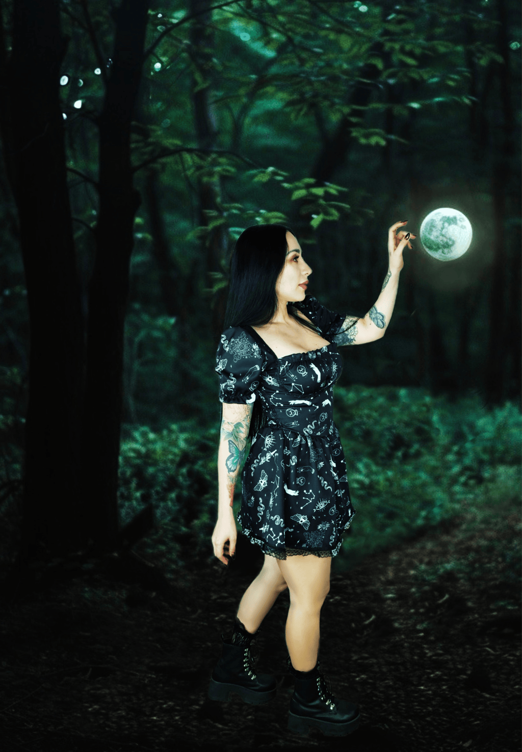 Vestido Salem - Theblackfeline