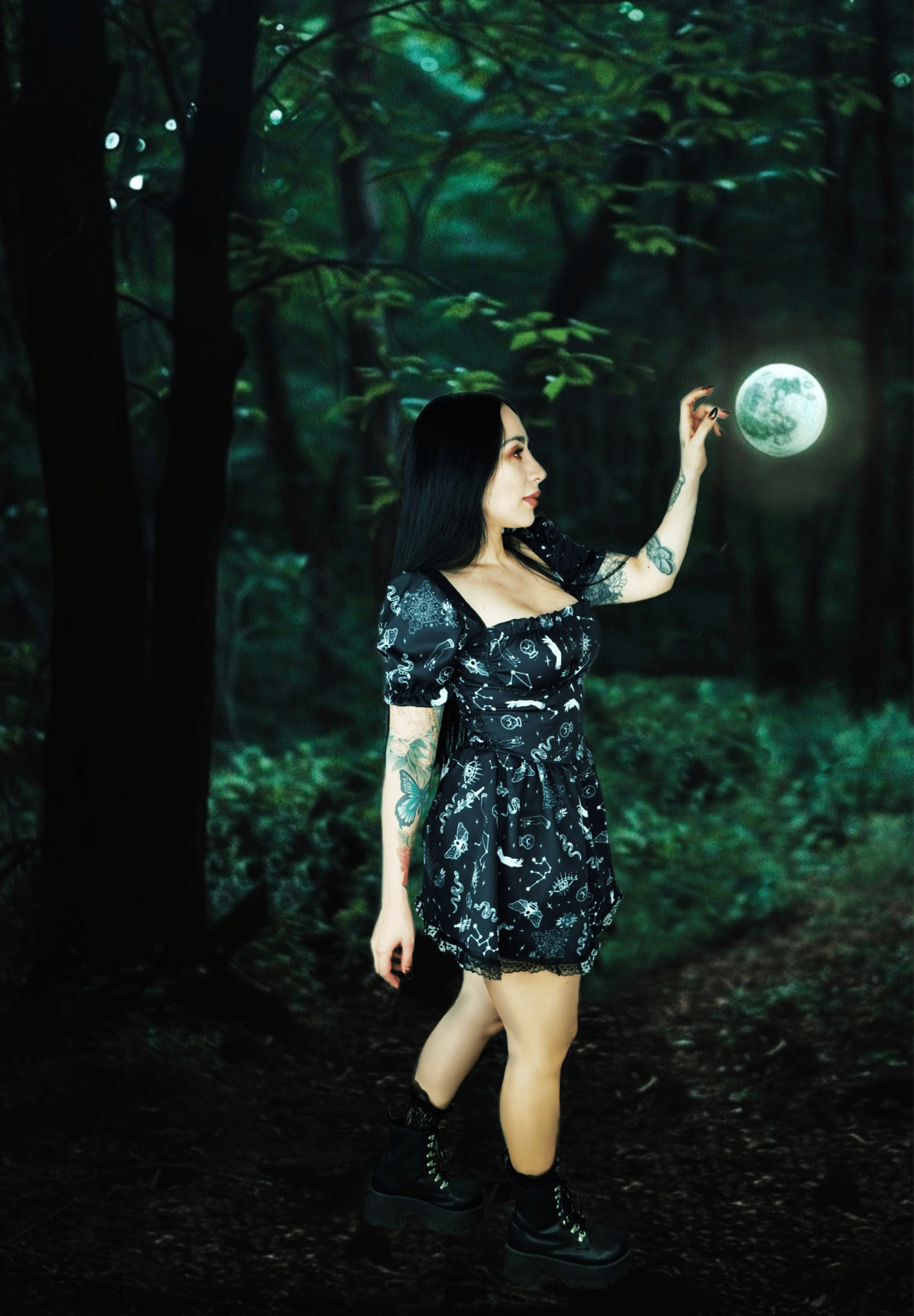 Vestido Salem - Theblackfeline