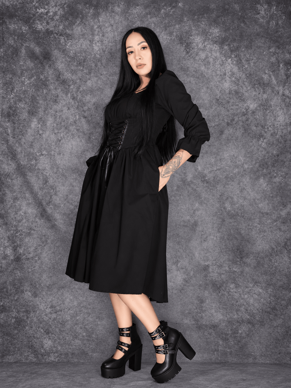 Dark Duchess Dress - Theblackfeline
