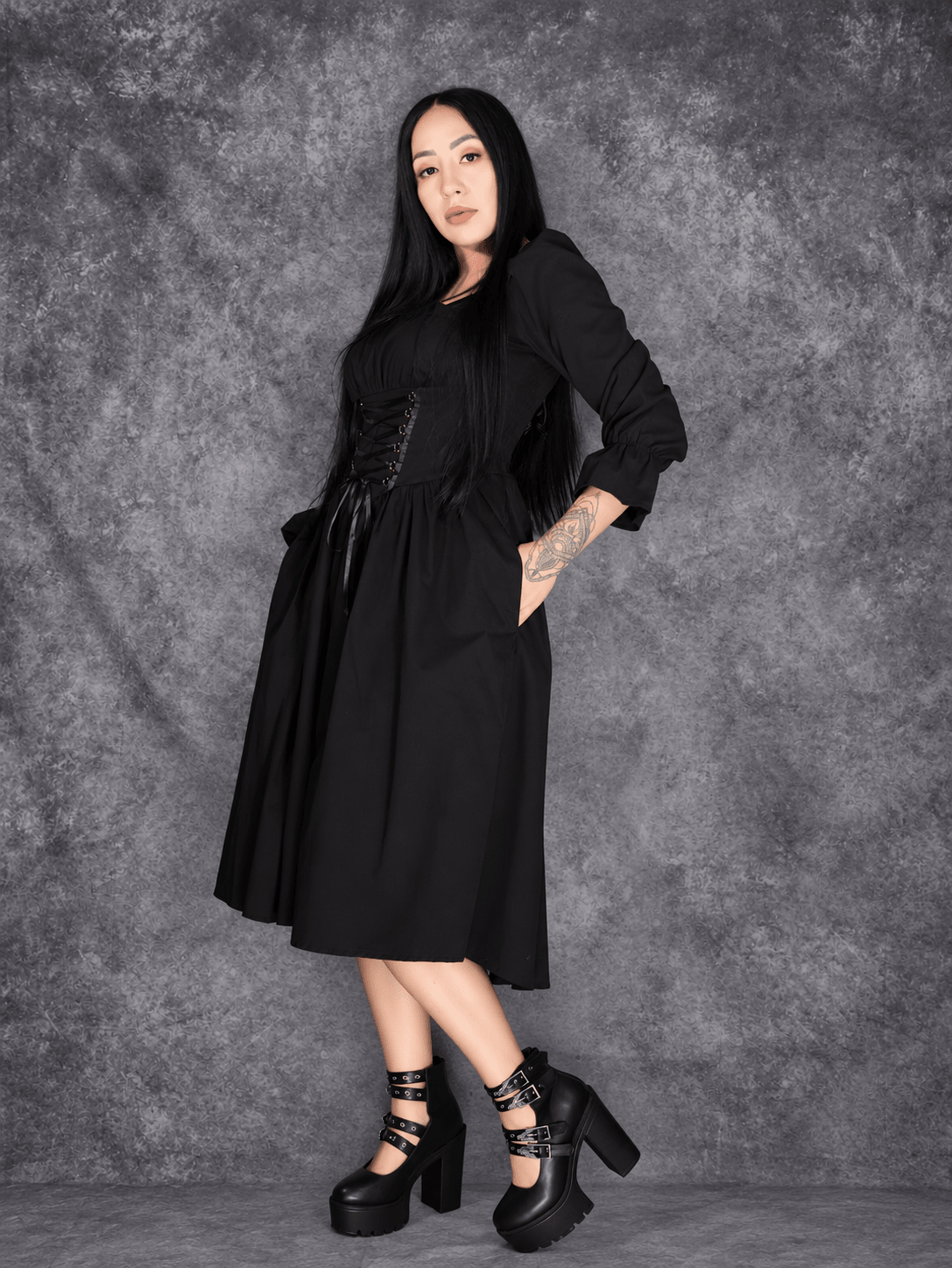 Dark Duchess Dress - Theblackfeline