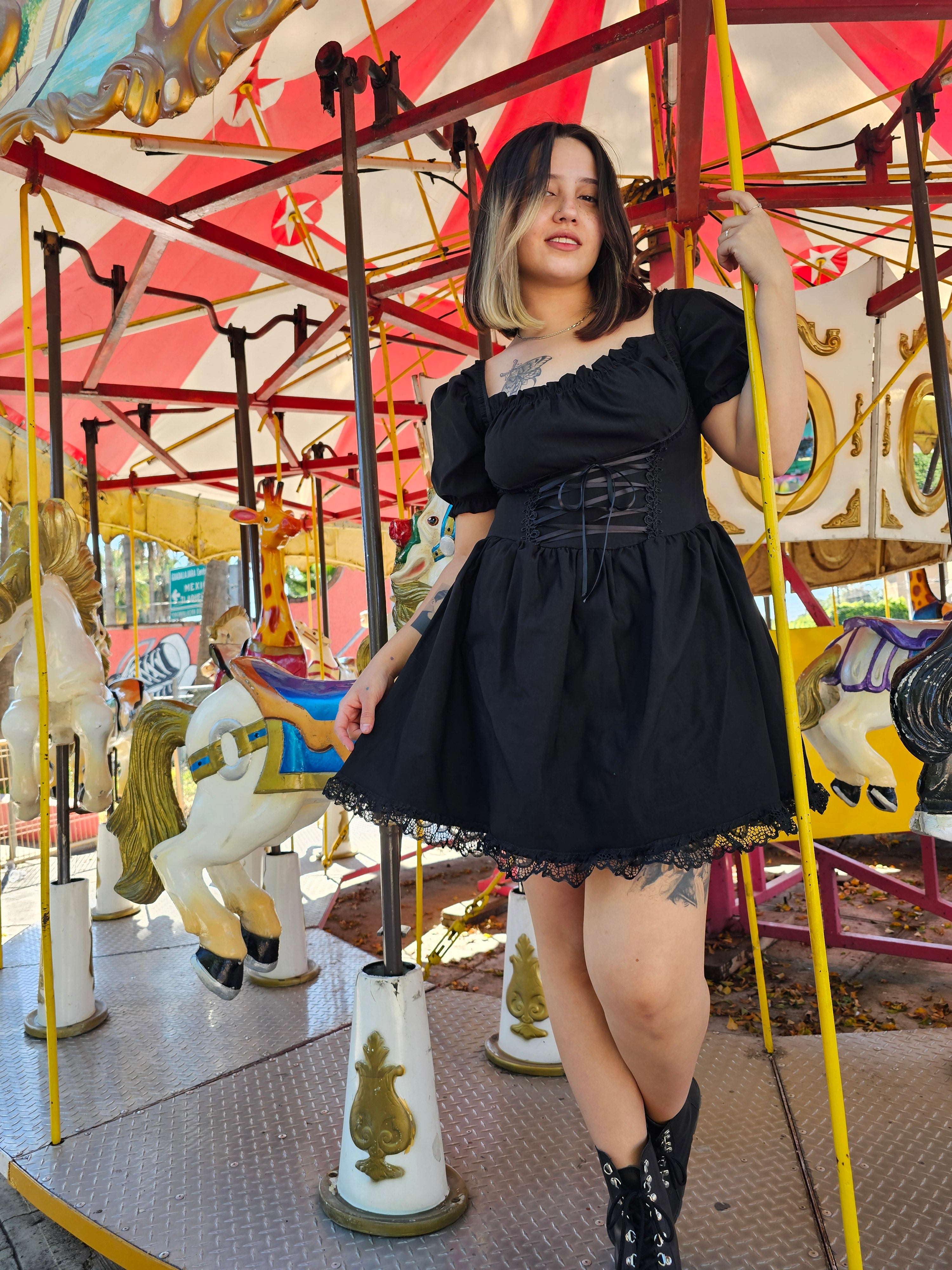 VESTIDO LOLI - Theblackfeline