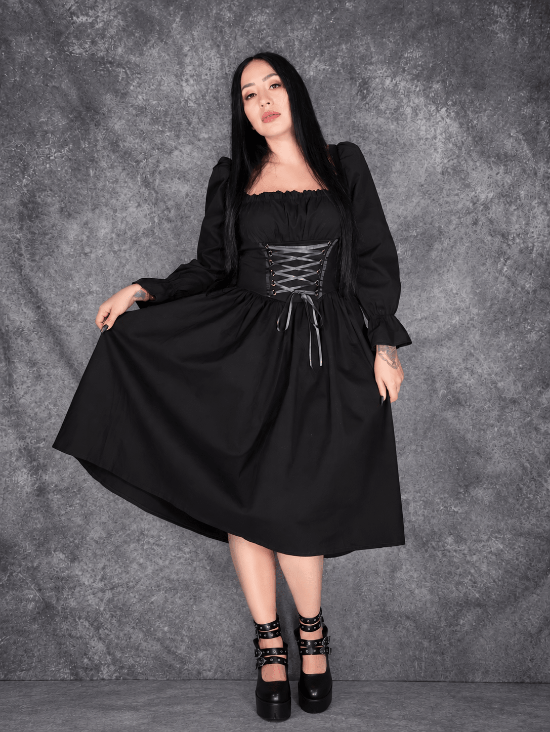 Dark Duchess Dress - Theblackfeline