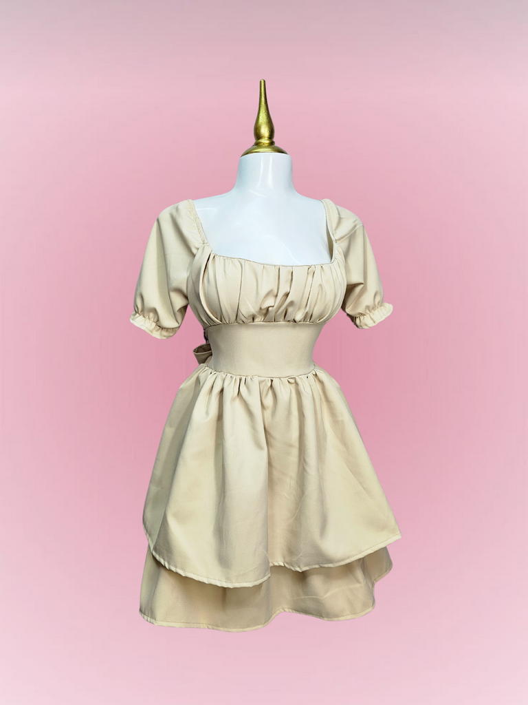 Vestido Emma Beige