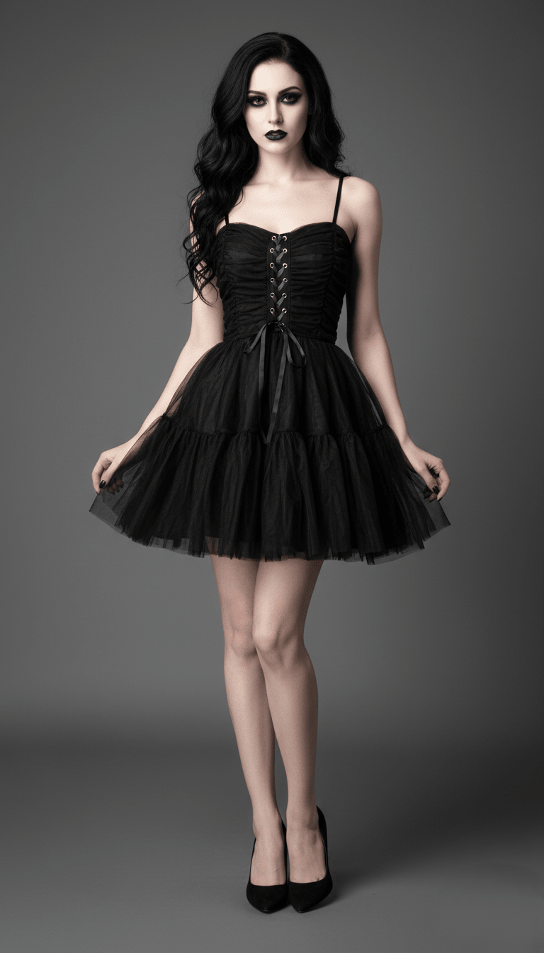 Vestido Belladona - Theblackfeline