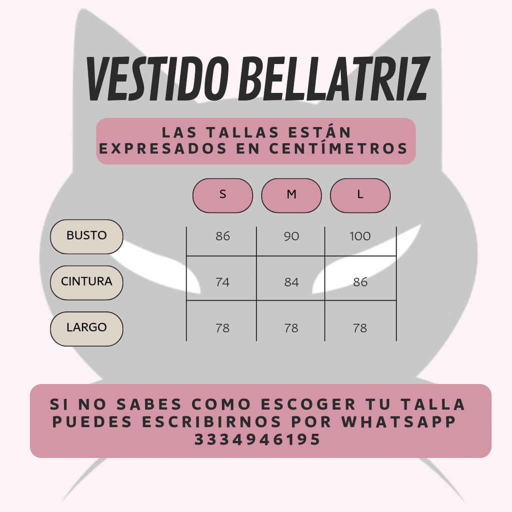 Vestido Bellatrix - Theblackfeline