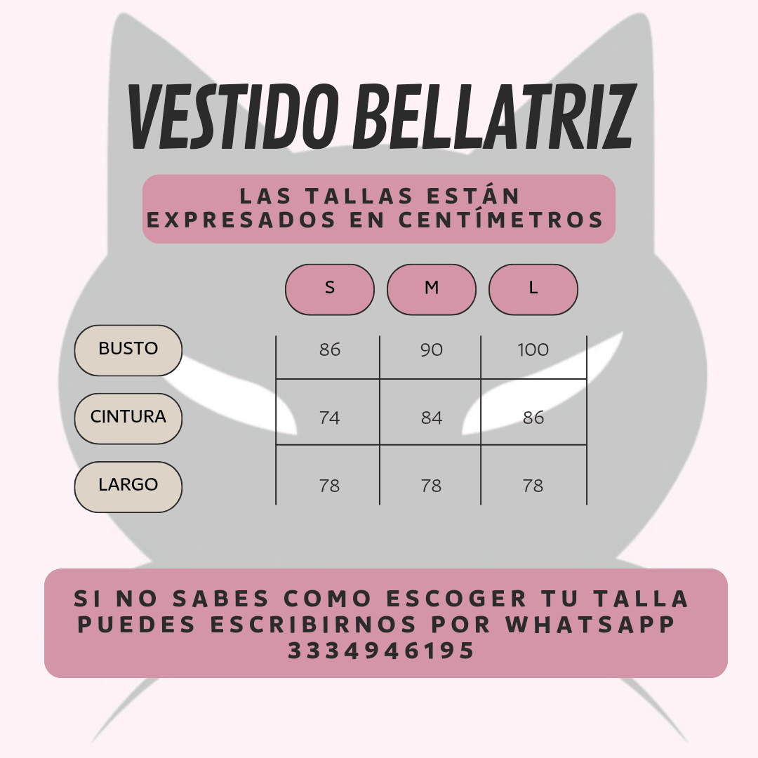 Vestido Bellatrix - Theblackfeline