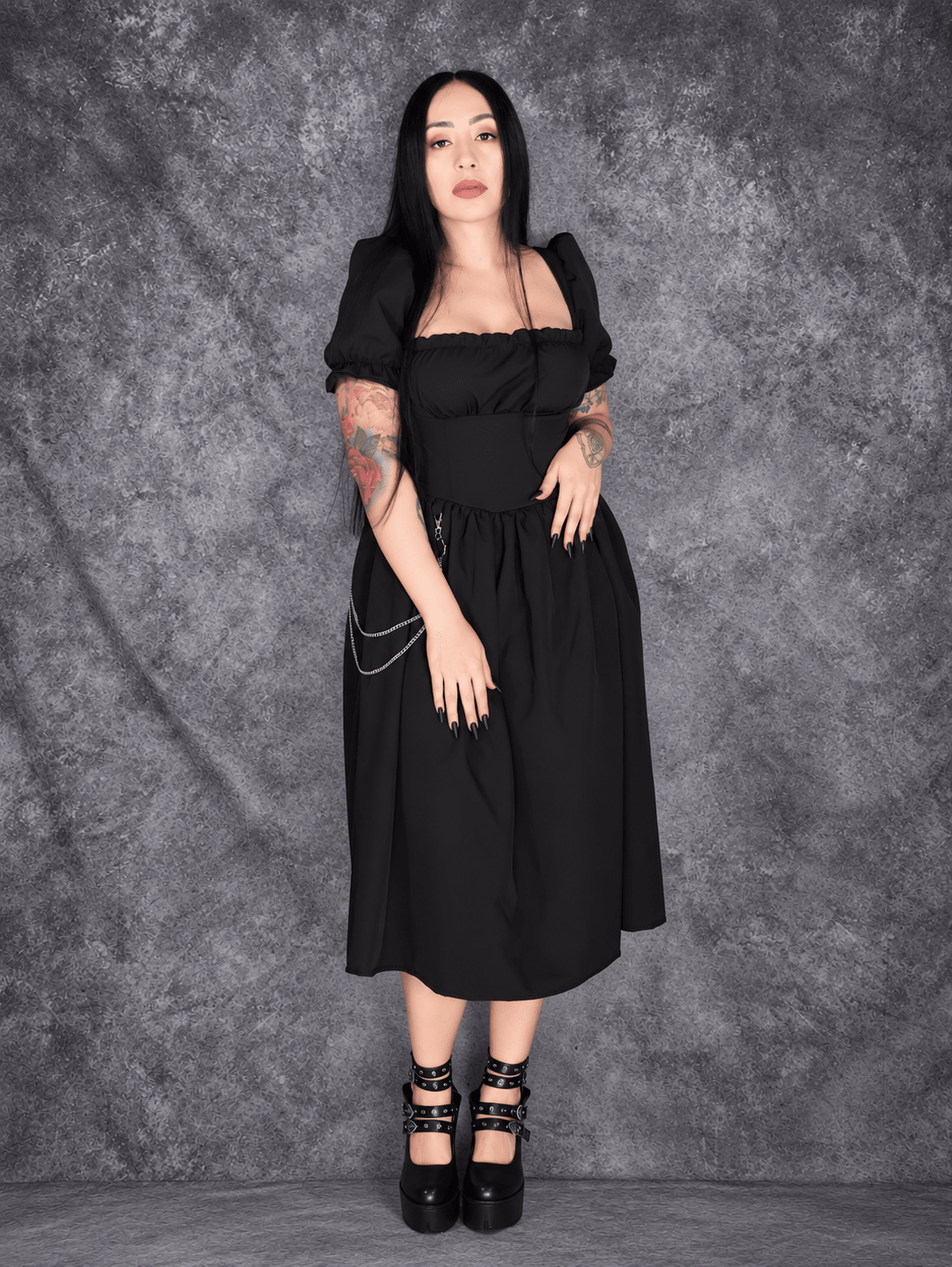 OBSIDIAN DRESS - Theblackfeline