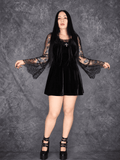 Velvet Nocturne Dress - Theblackfeline
