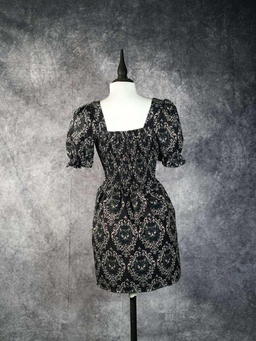 Gothic Portrait Corset Dress - Theblackfeline