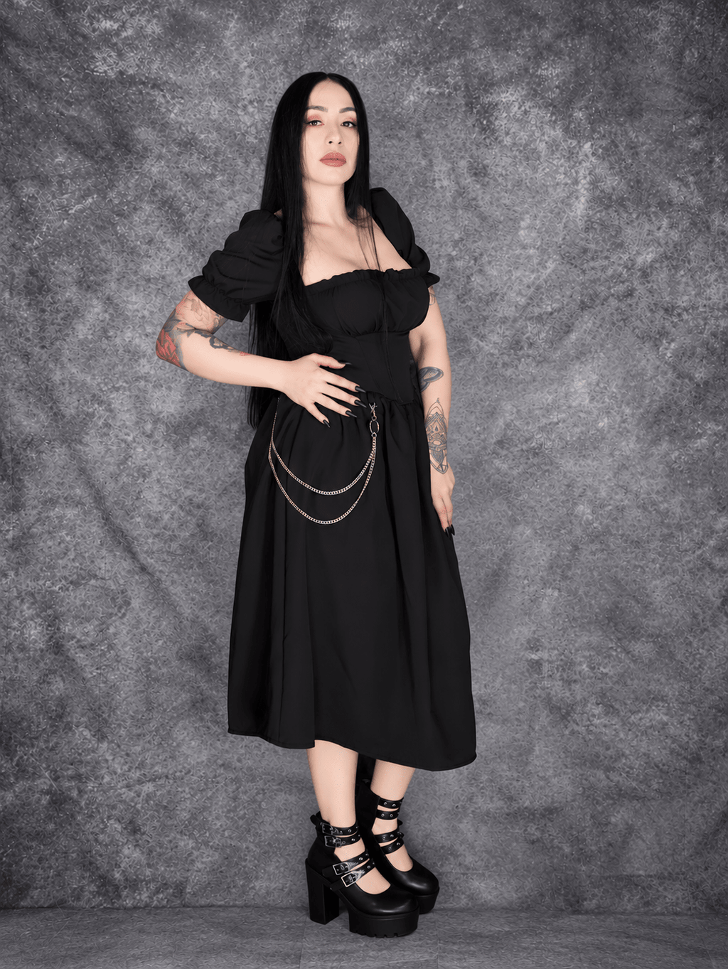 OBSIDIAN DRESS - Theblackfeline