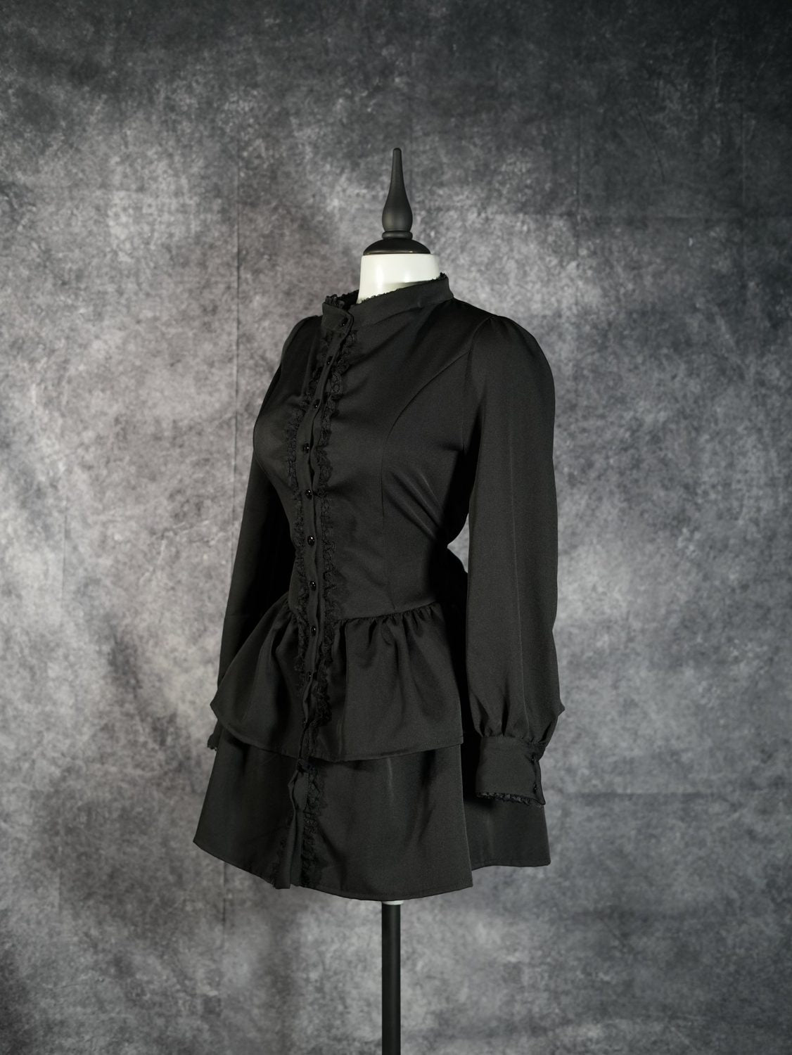 Black Mourning Dress - Theblackfeline