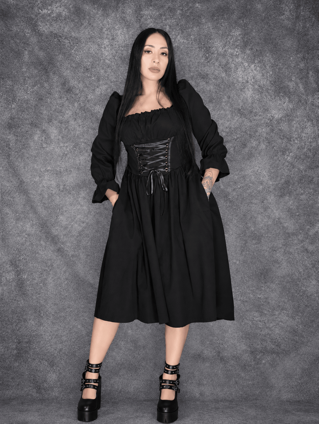 Dark Duchess Dress - Theblackfeline
