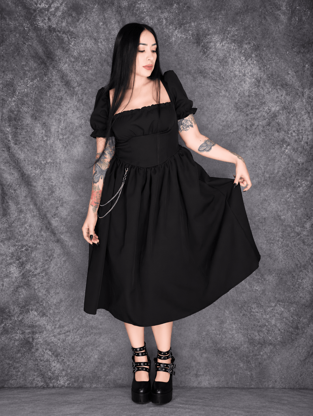 OBSIDIAN DRESS - Theblackfeline
