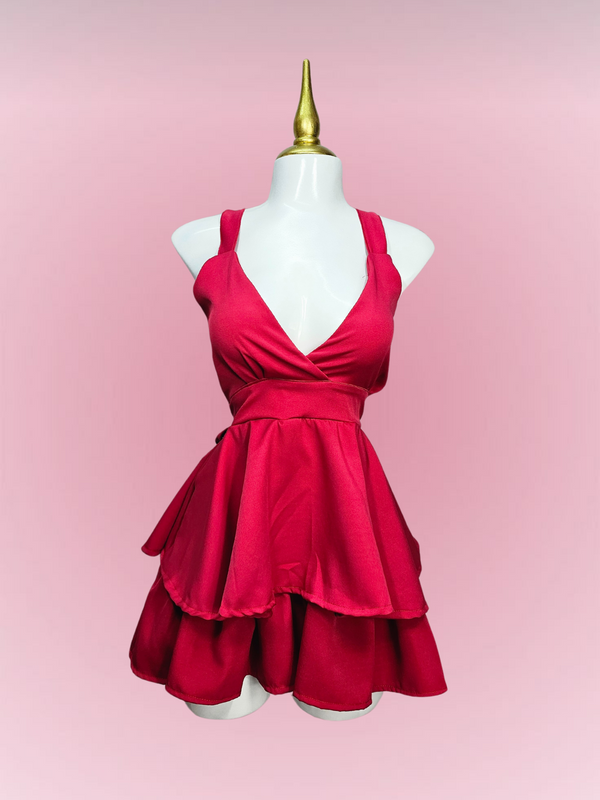 Vestido Antonella Rojo