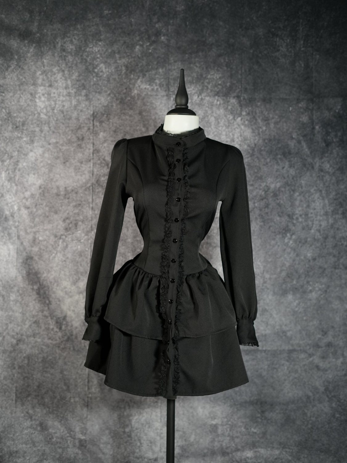 Black Mourning Dress - Theblackfeline