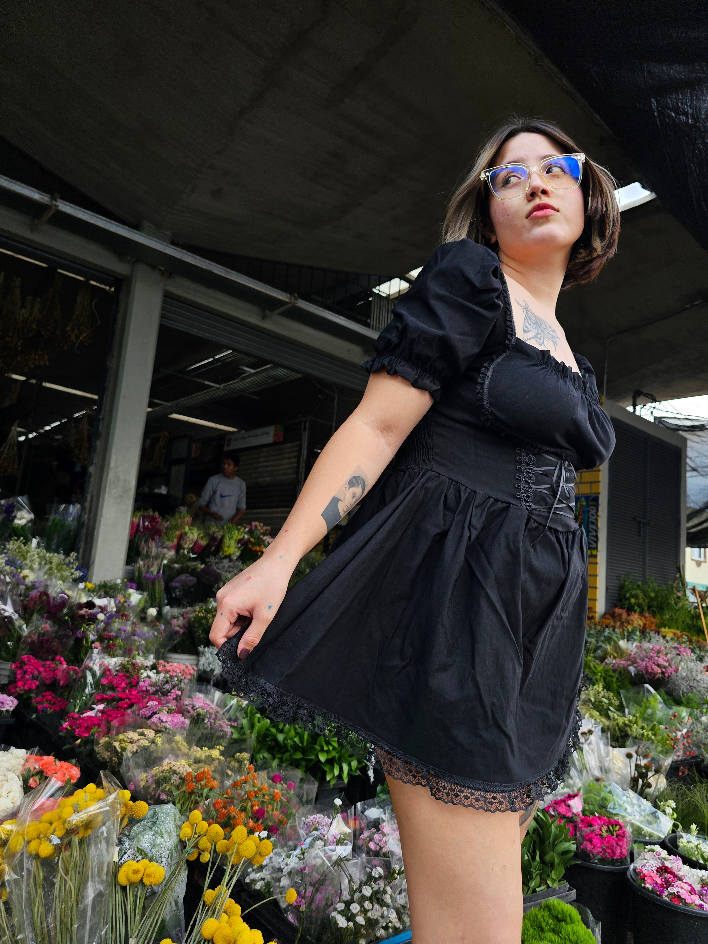VESTIDO LOLI - Theblackfeline